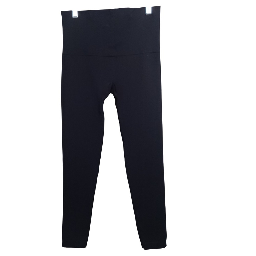Spanx‎ Seamless High Waisted Leggings Black Size Medium Shapewear Activewear